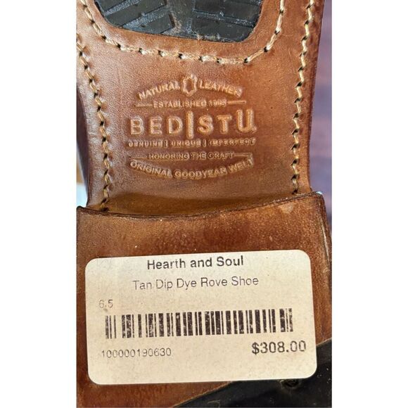 Bed Stu Heart & Soul Tan Dip Dye Rove Bootie NWB Size 6 1/2 - Picture 8 of 9